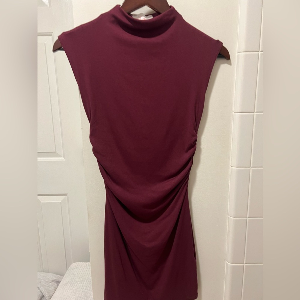 House of Spence maroon dress